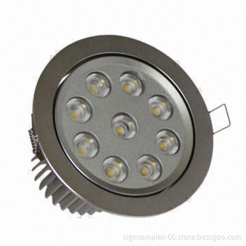 LED downlight with current driving system